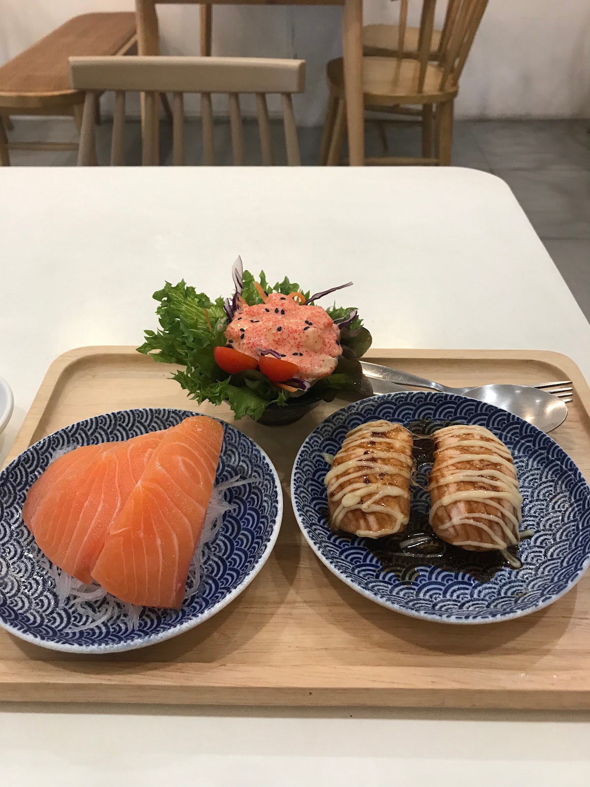 Mantou sushi