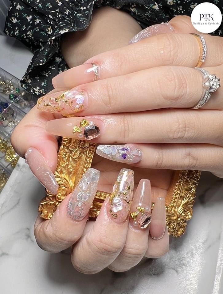 PTK nails, gel nails, hand spa, foot spa, eyelash extensions