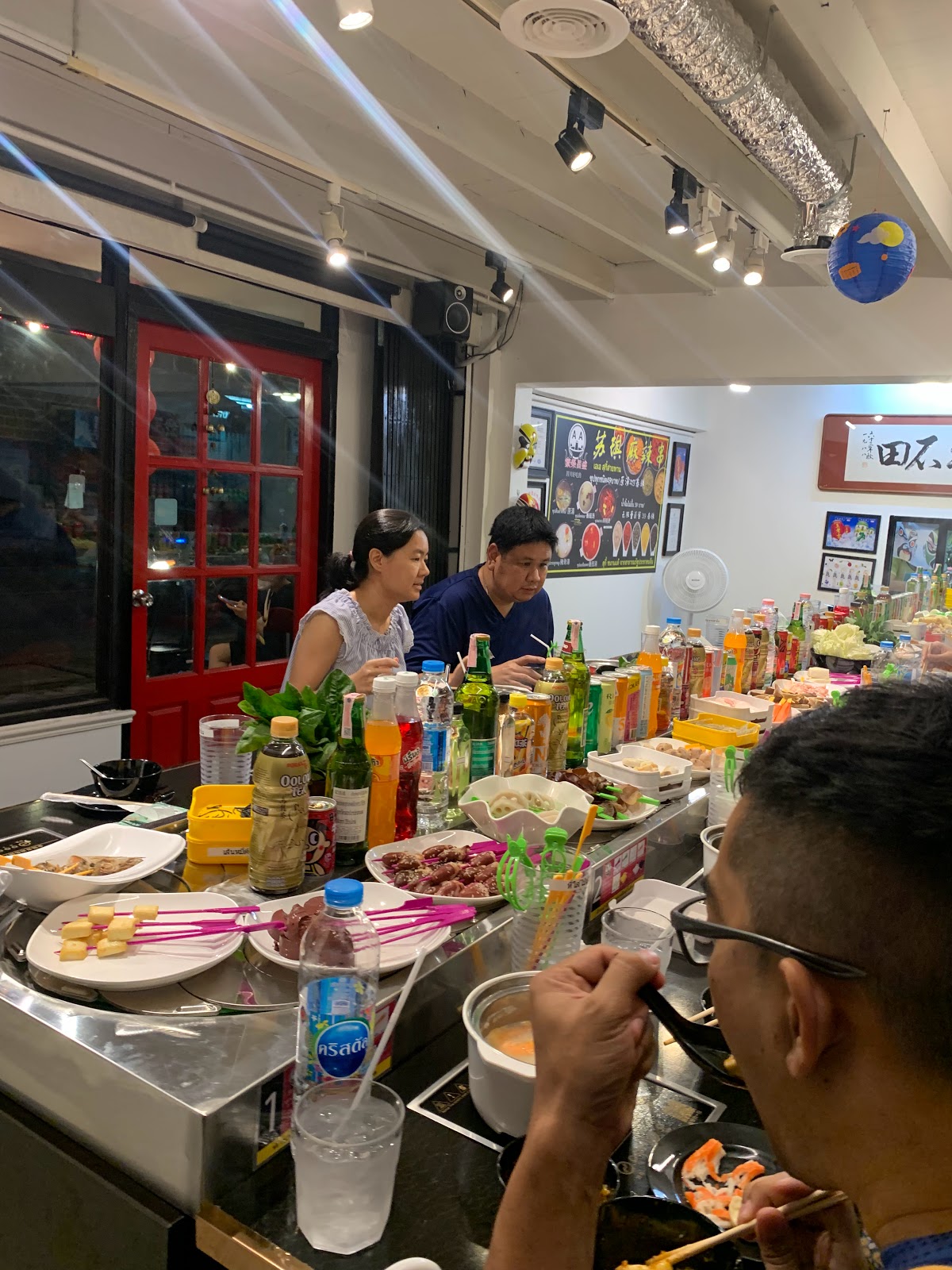 AA conveyor belt sukiyaki