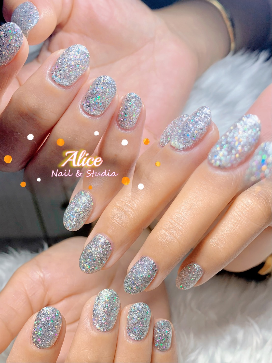 Beautiful eyelash shop, eyelash extensions and manicure.