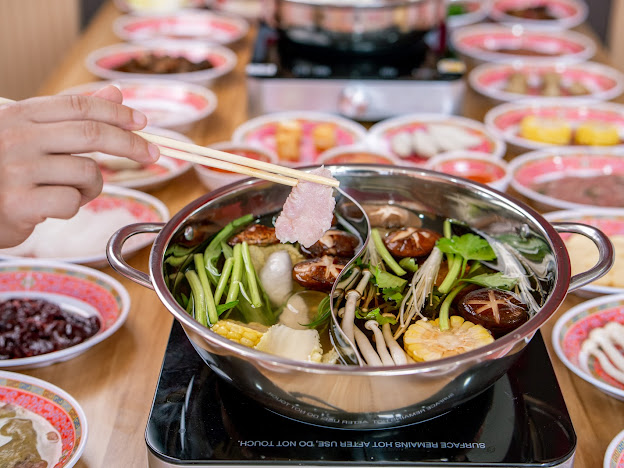 Traditional gluten sukiyaki