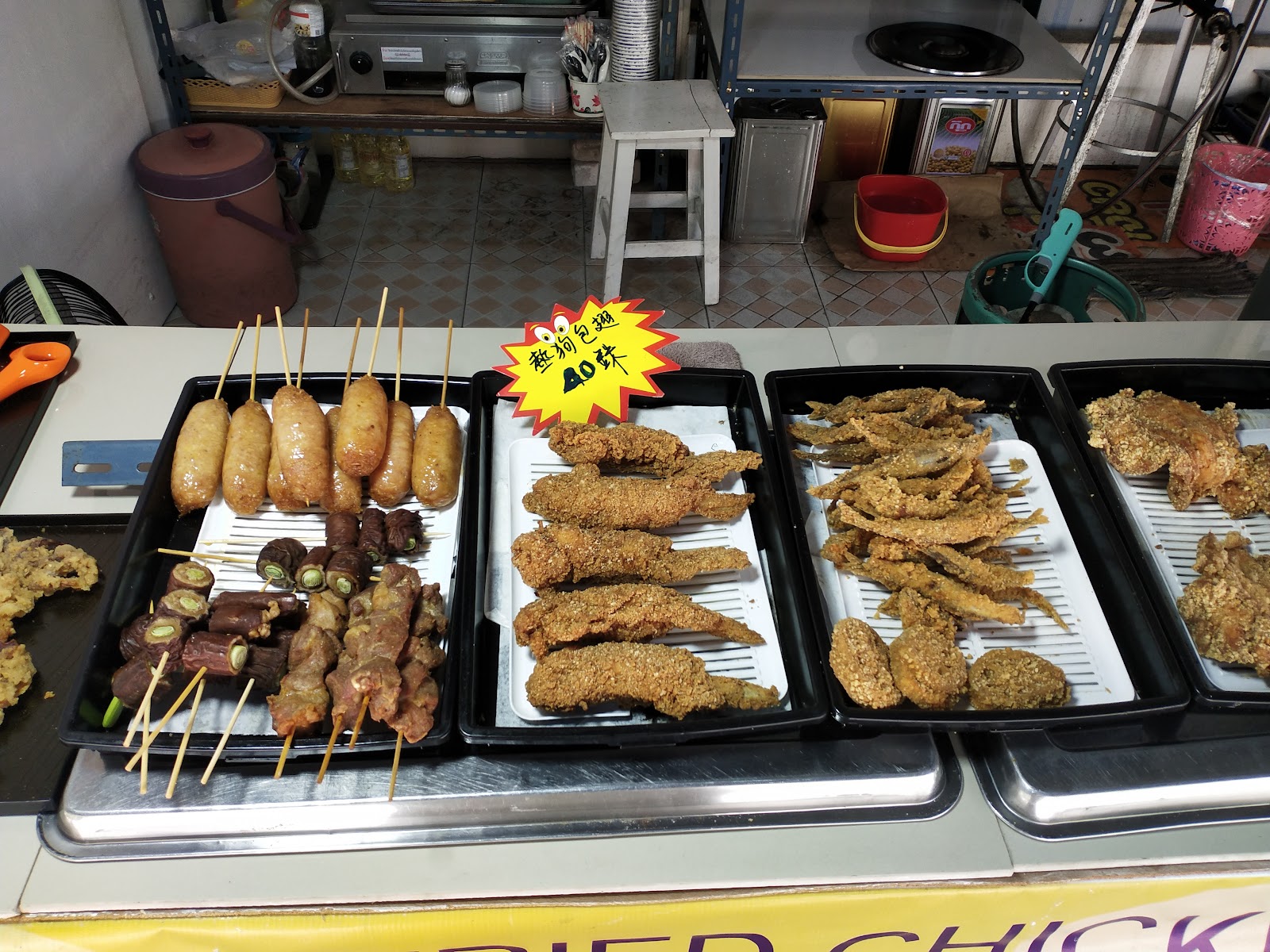 Delicious fried chicken