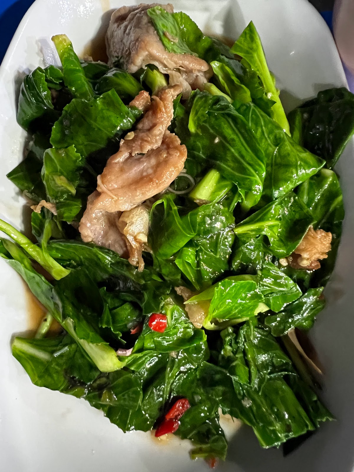 A la carte seafood restaurant, Jenid