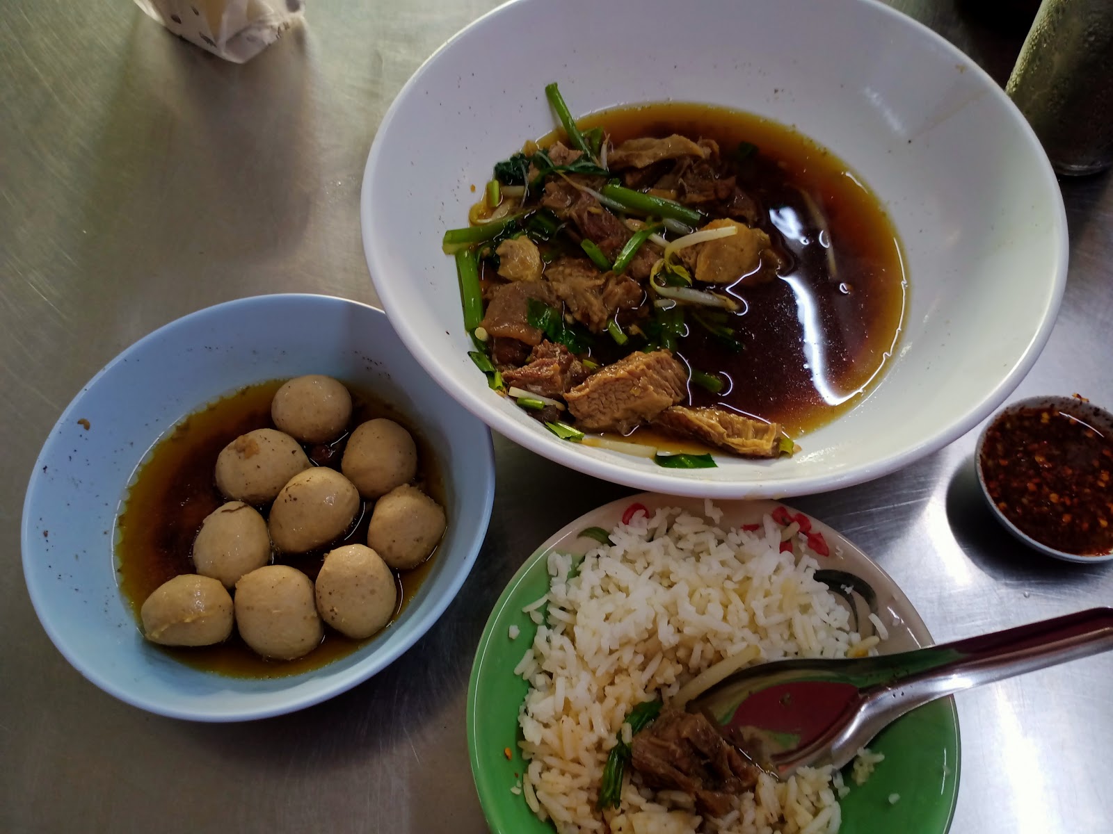 Stewed beef, Wat Prasert Sutthawat