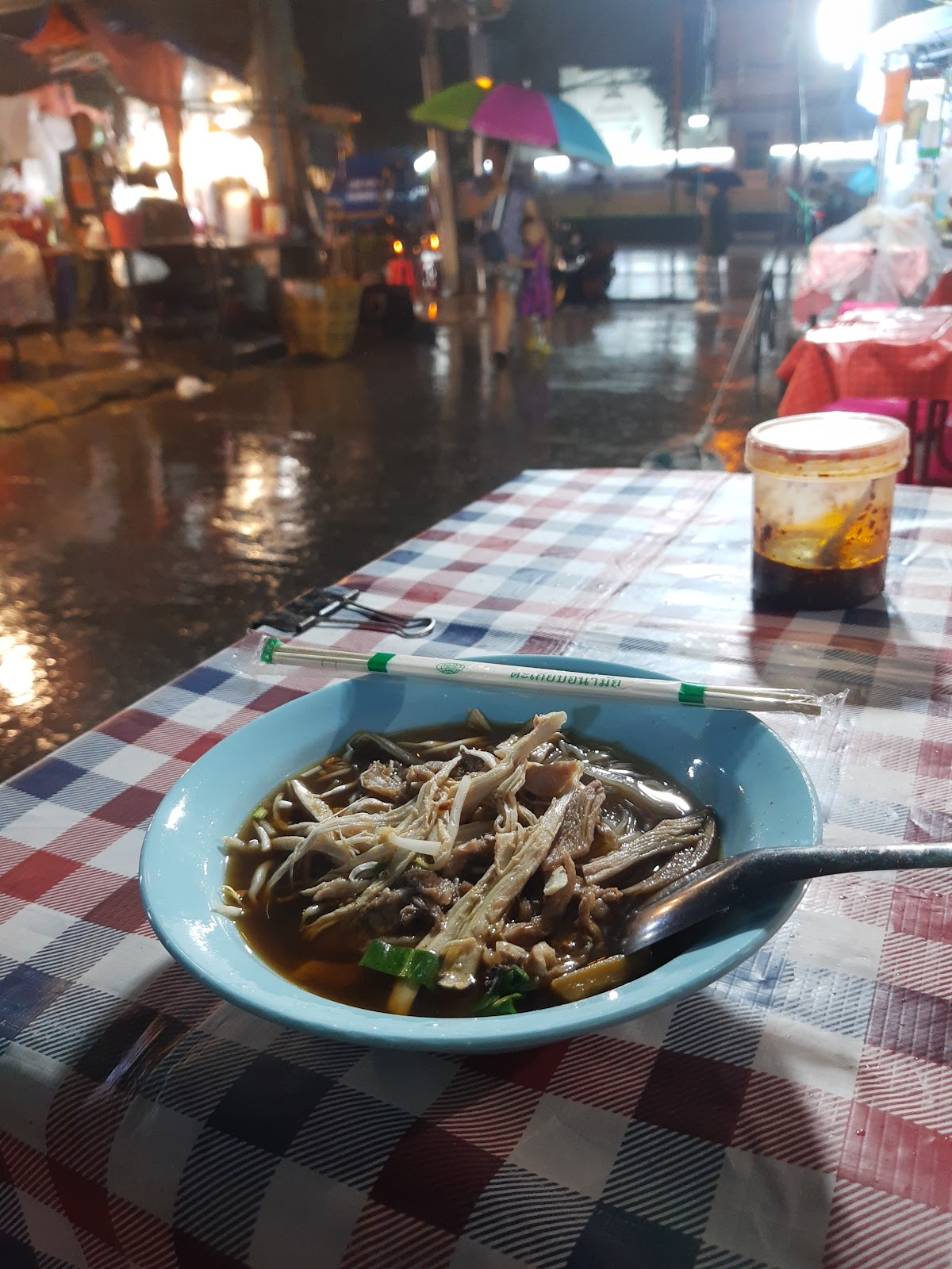 Bitter Melon Chicken Noodles