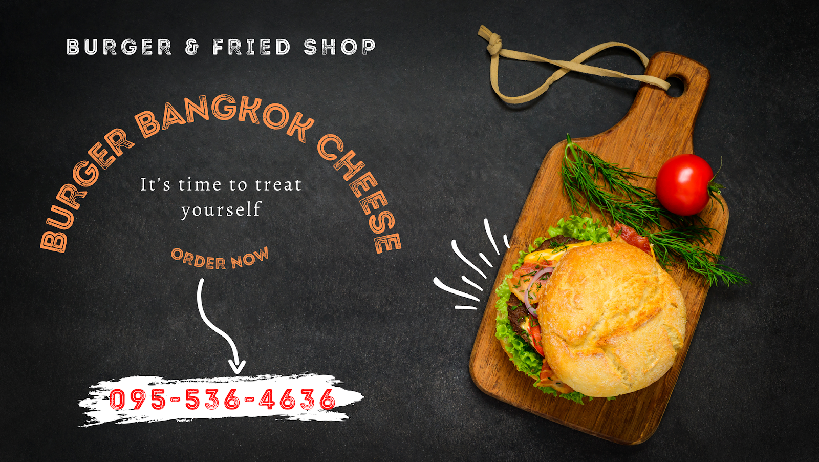 BURGER BANGKOK CHEESE