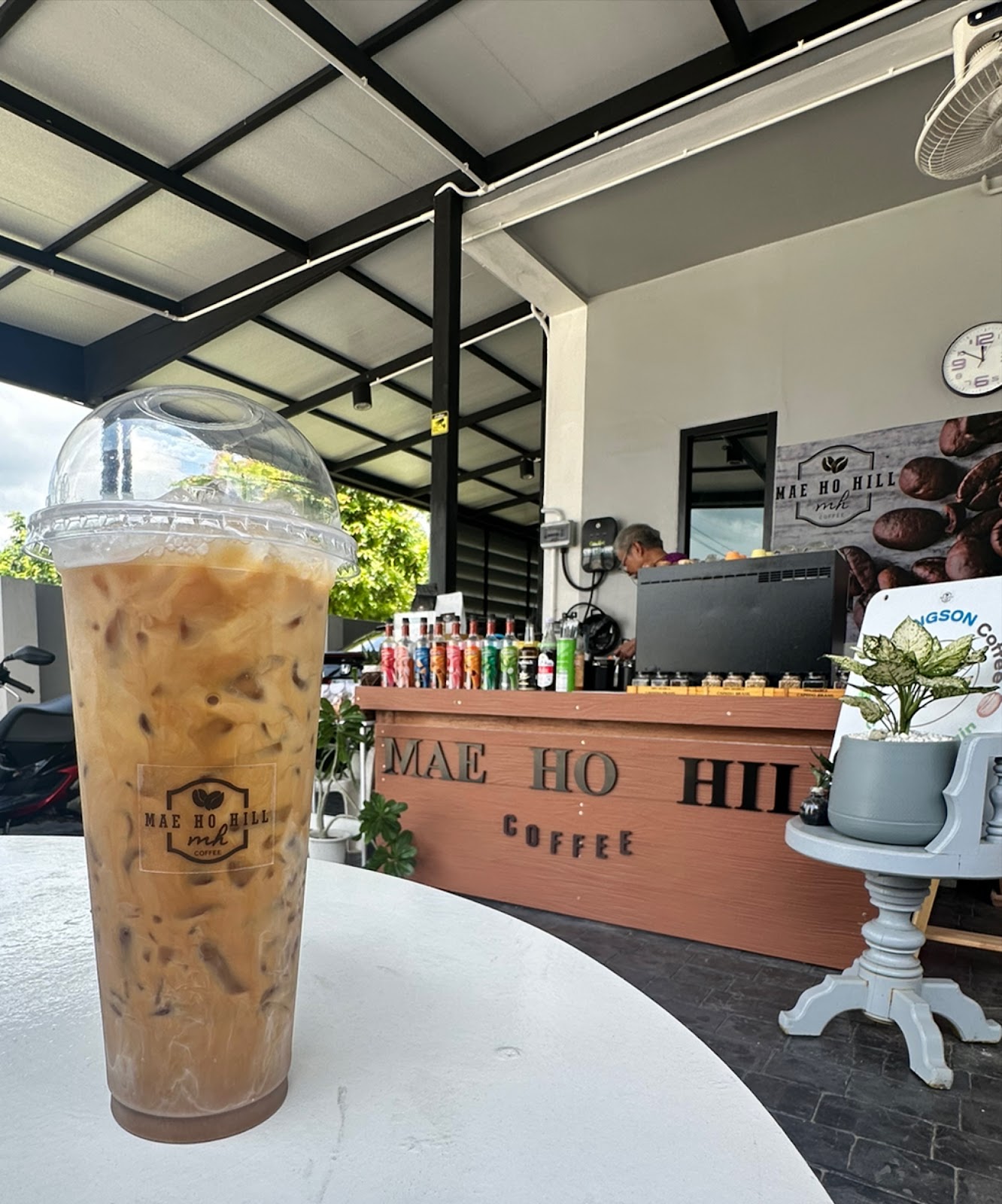 Mae Ho Hill Coffee (Fresh Coffee from Mae Ho Farm) Mae Hong Son Province