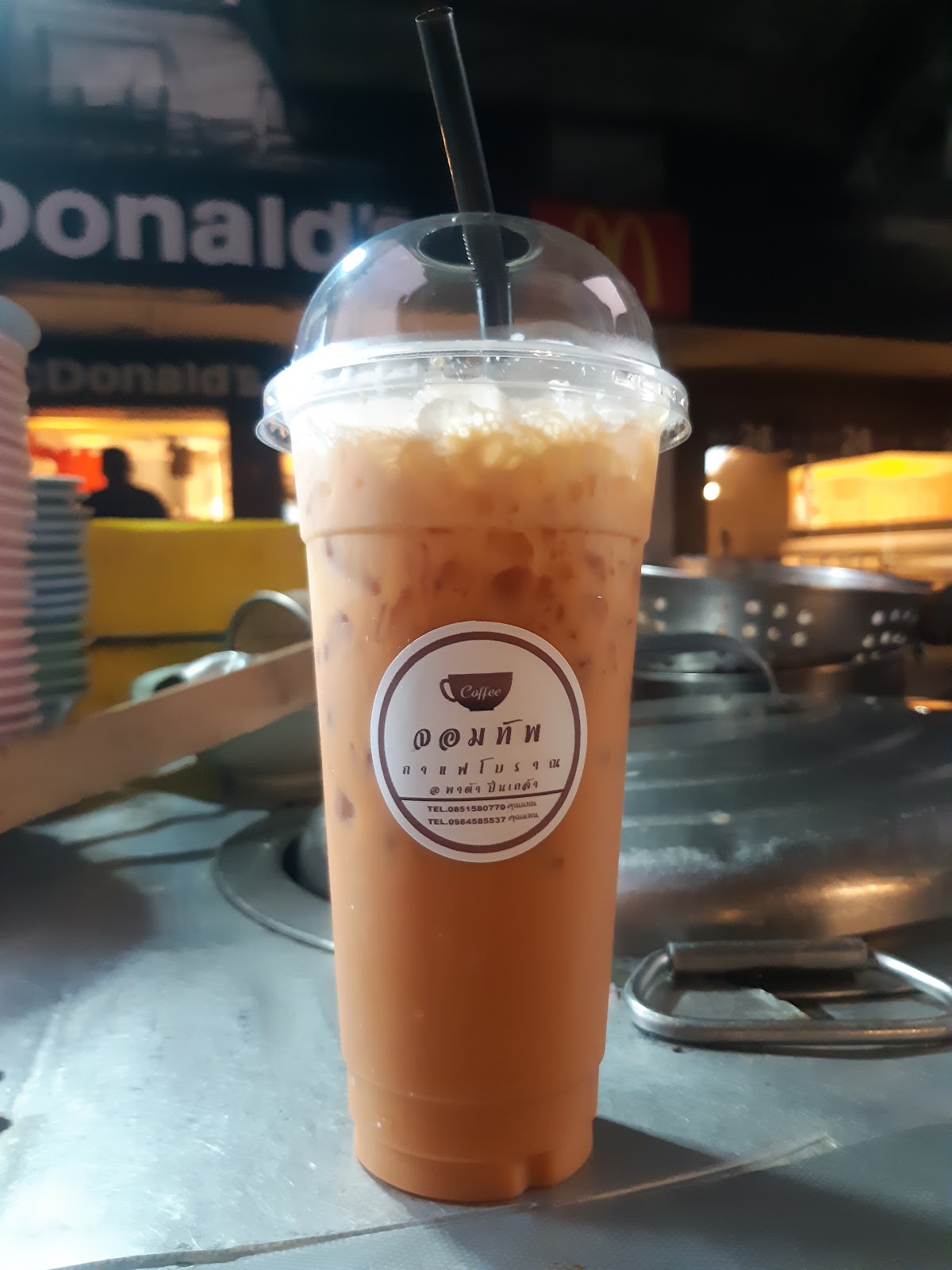 Jomthup, pork blood soup, Kuay Jap, porridge, Pinklao pata