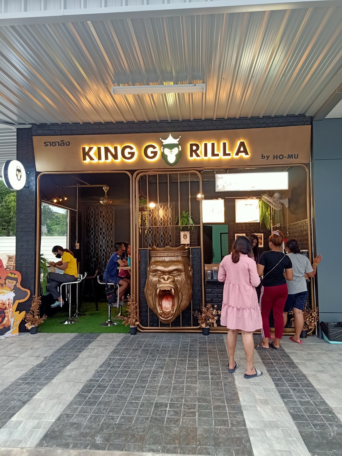 Monkey King by HO-MU at PTT Petrol Station, Big C Nong Chok