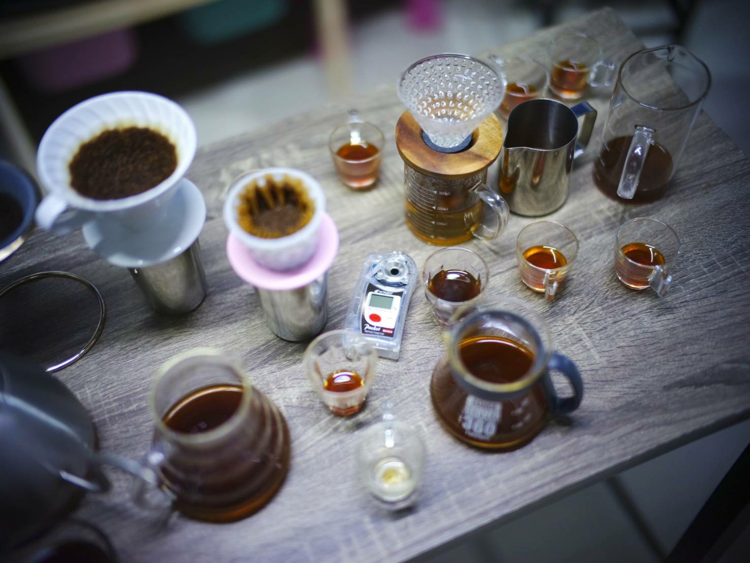 Coffee tasting and coffee making school included (Promchim Coffee Academy)