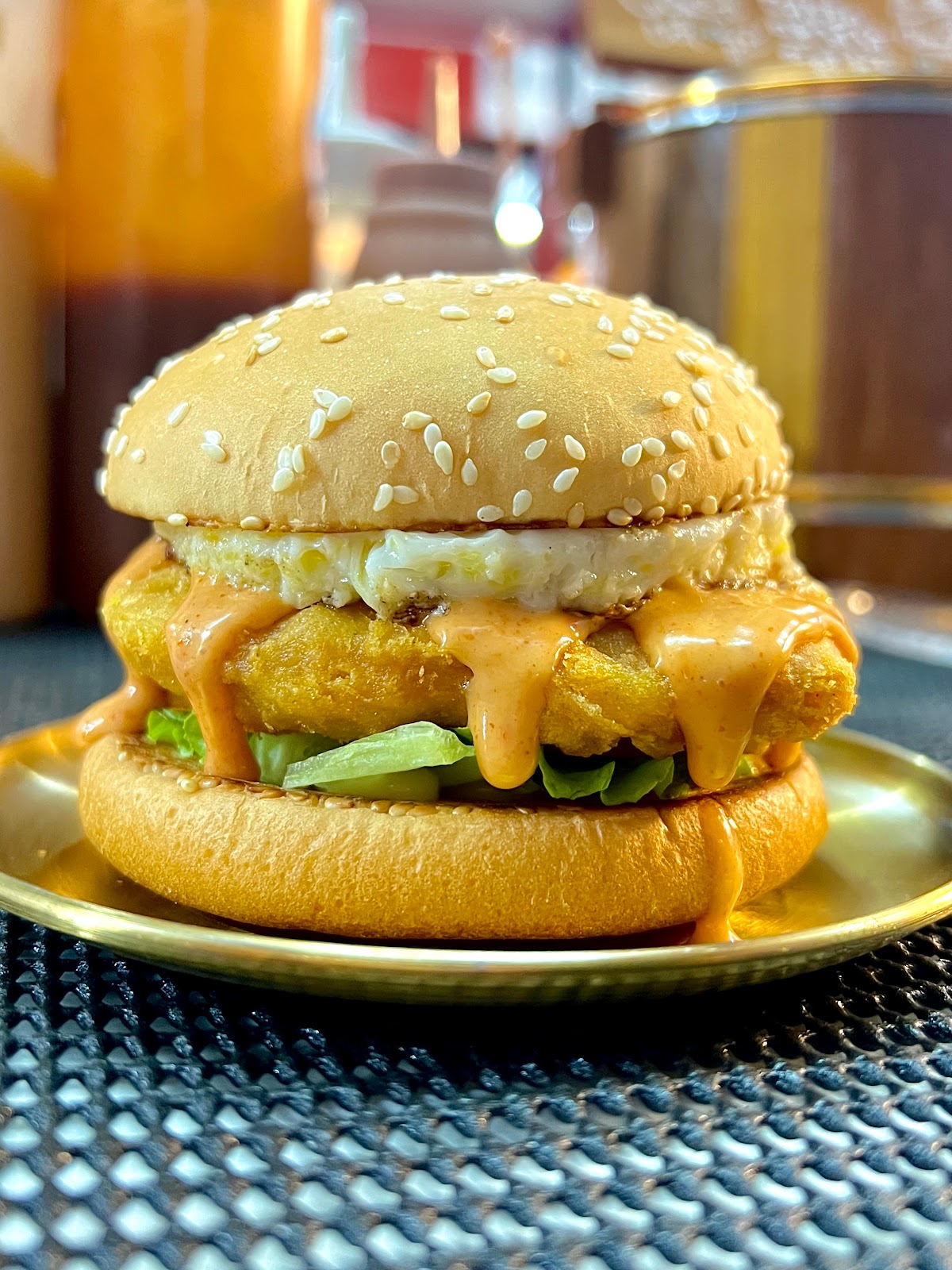 Cos Burger Homemade Burger