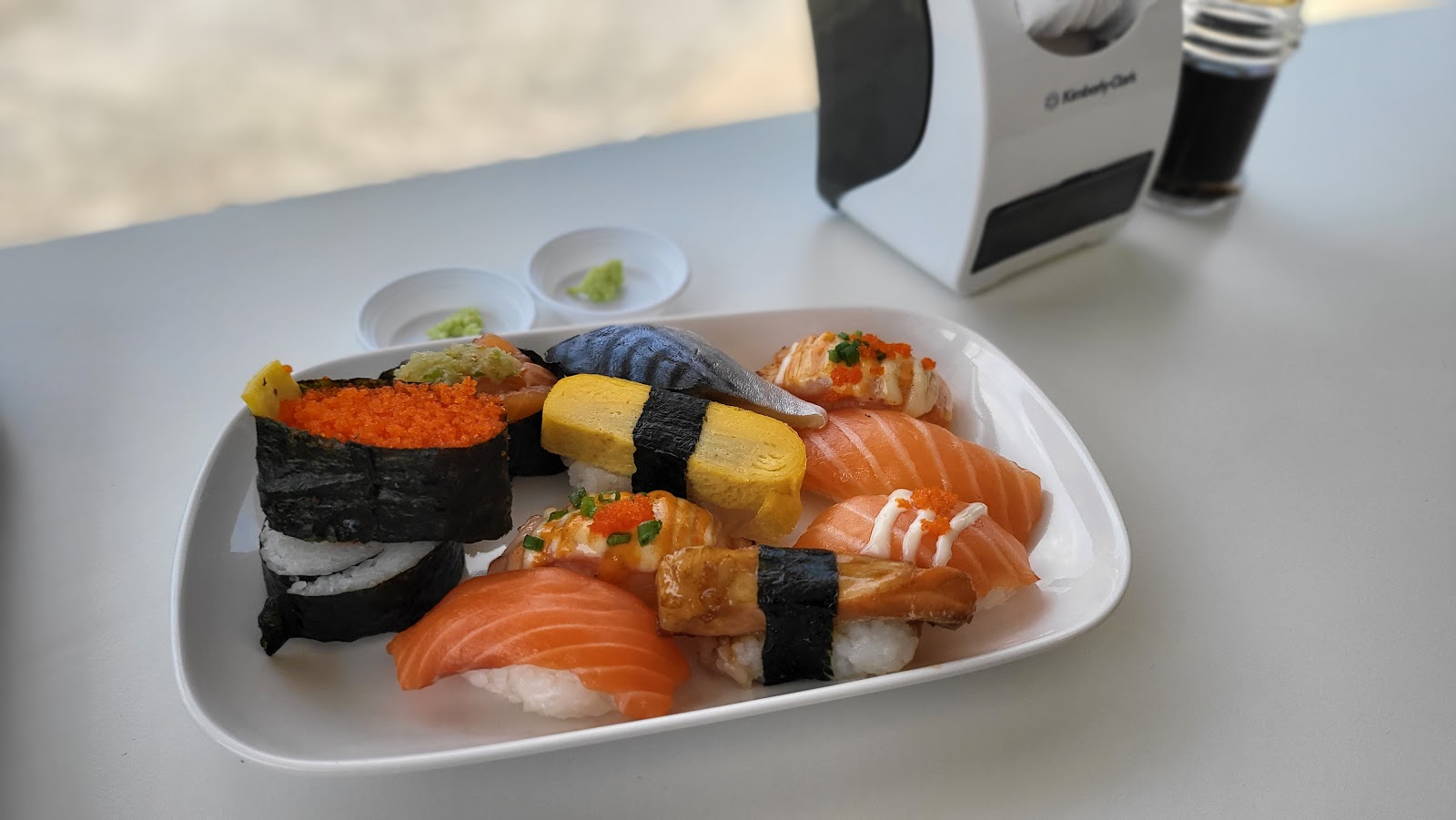 Traditional pork skin tom yum noodles, Maya wrap