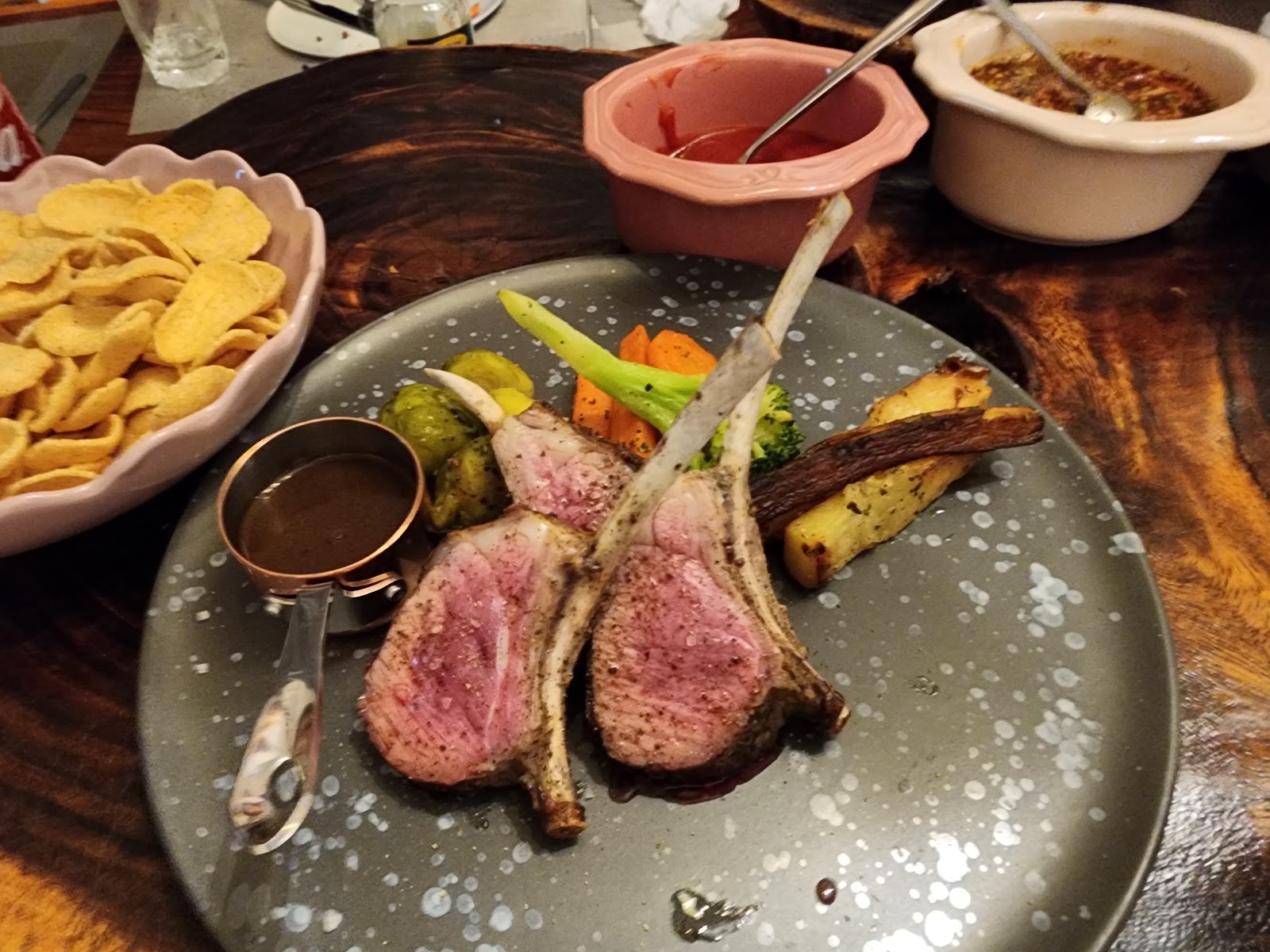 Wood’s X Table by Chef Wood