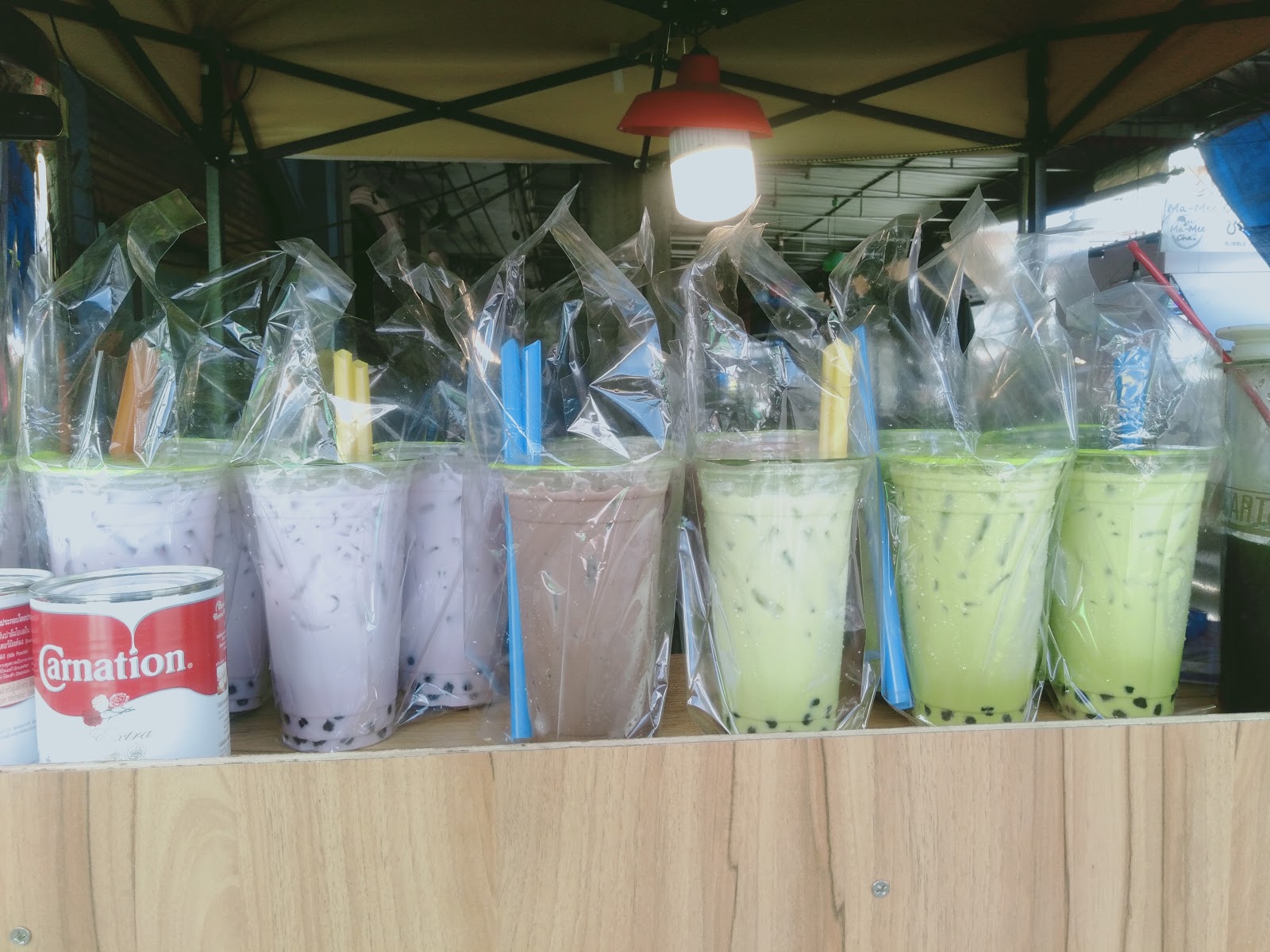 Tapioca Milk Tea Oishi Tea Sri Thai Condominium