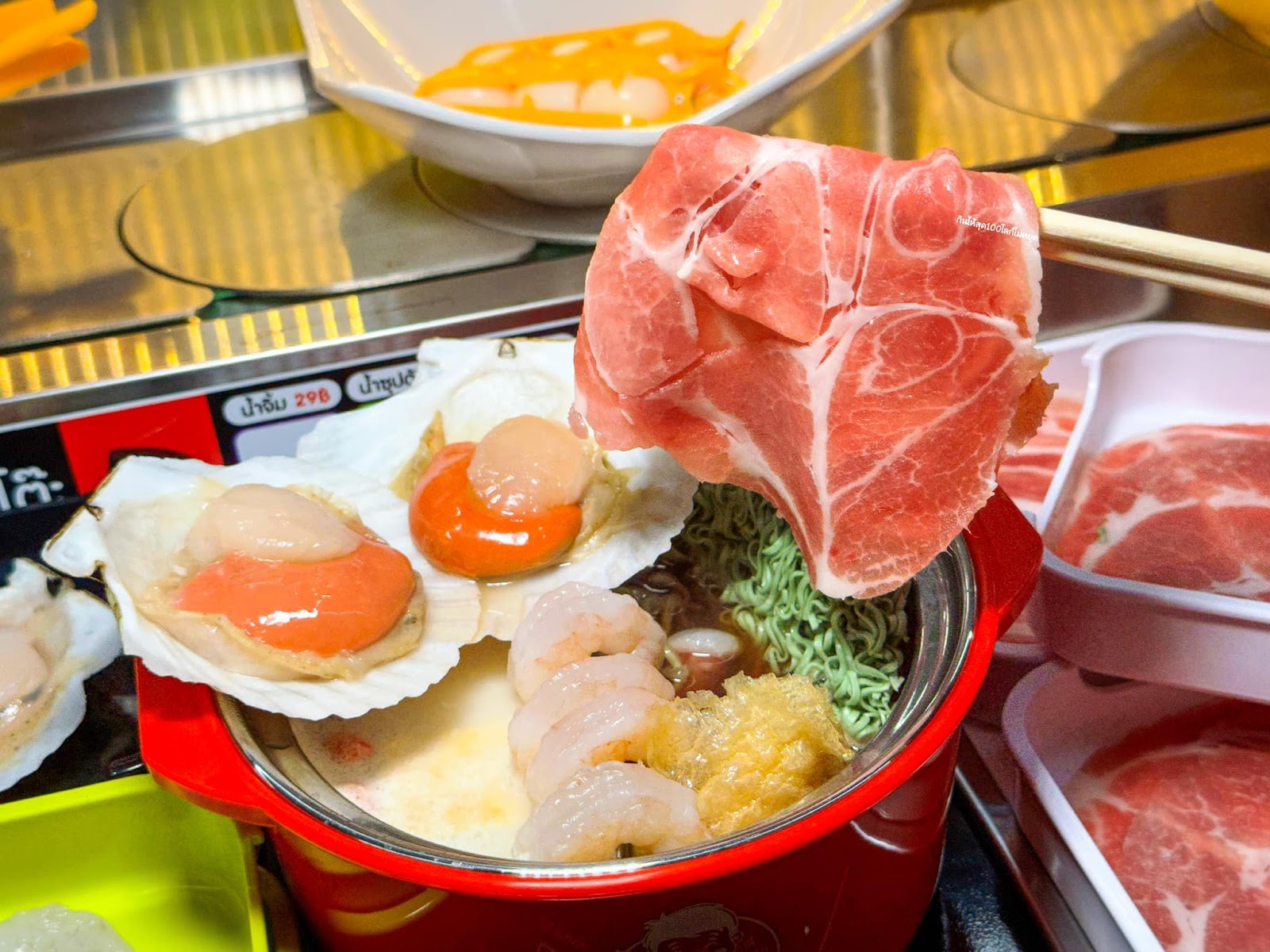 Xiao Pang Hot Pot Mala Shabu, PTT Branch, Kheha Romklao Road xiao pang Hot Pot