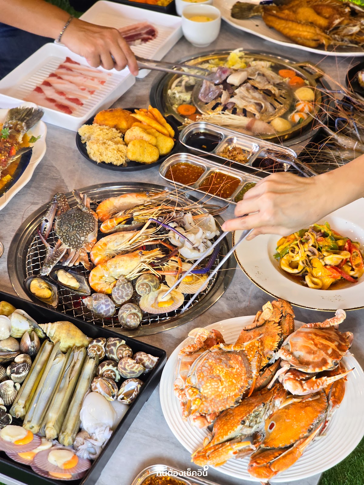 Seafood Land, Seafood Buffet, Grill