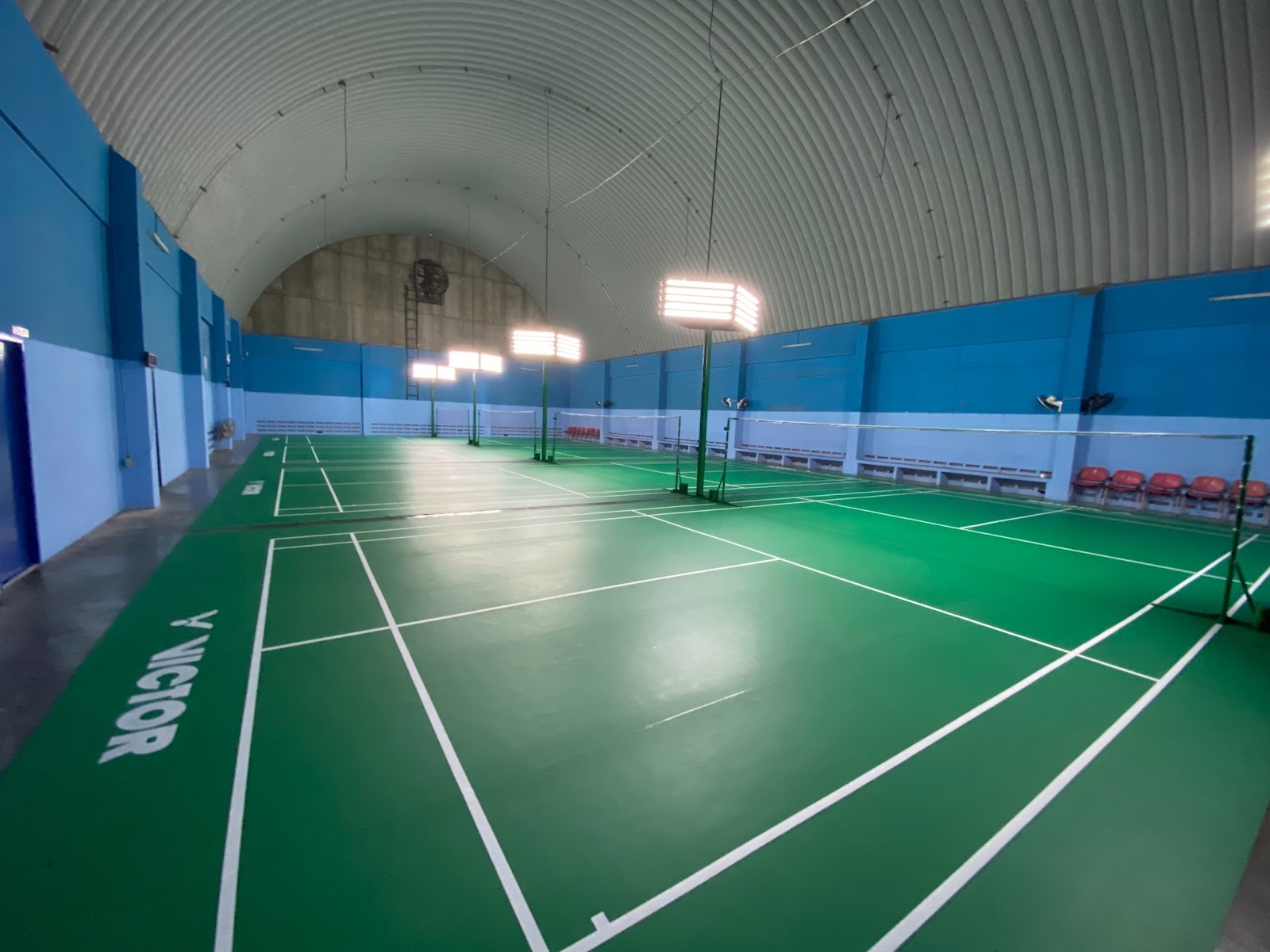 S&M badminton court