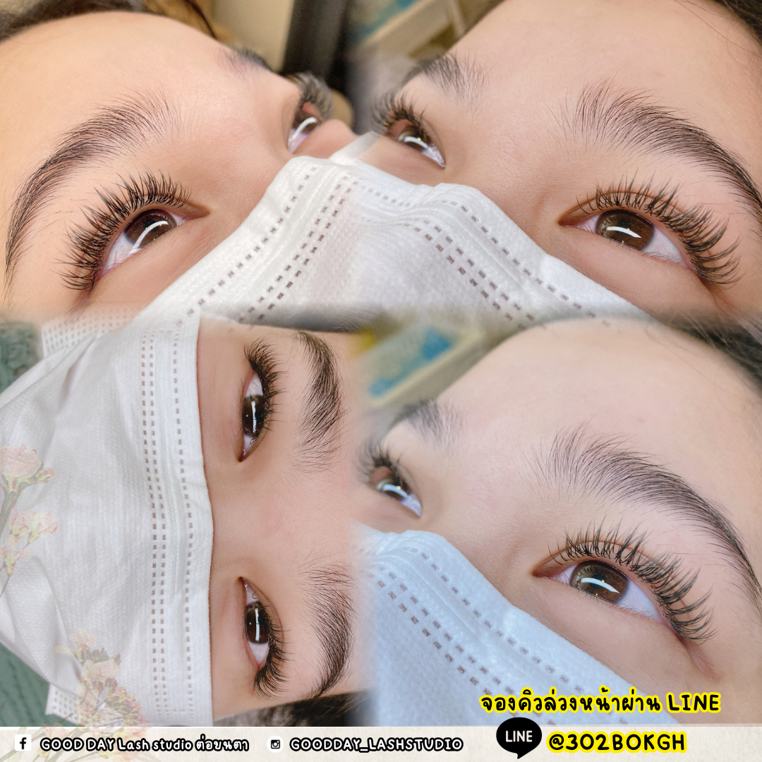 Eyelash extensions Wongsawan GOOD DAY lash studio Nan