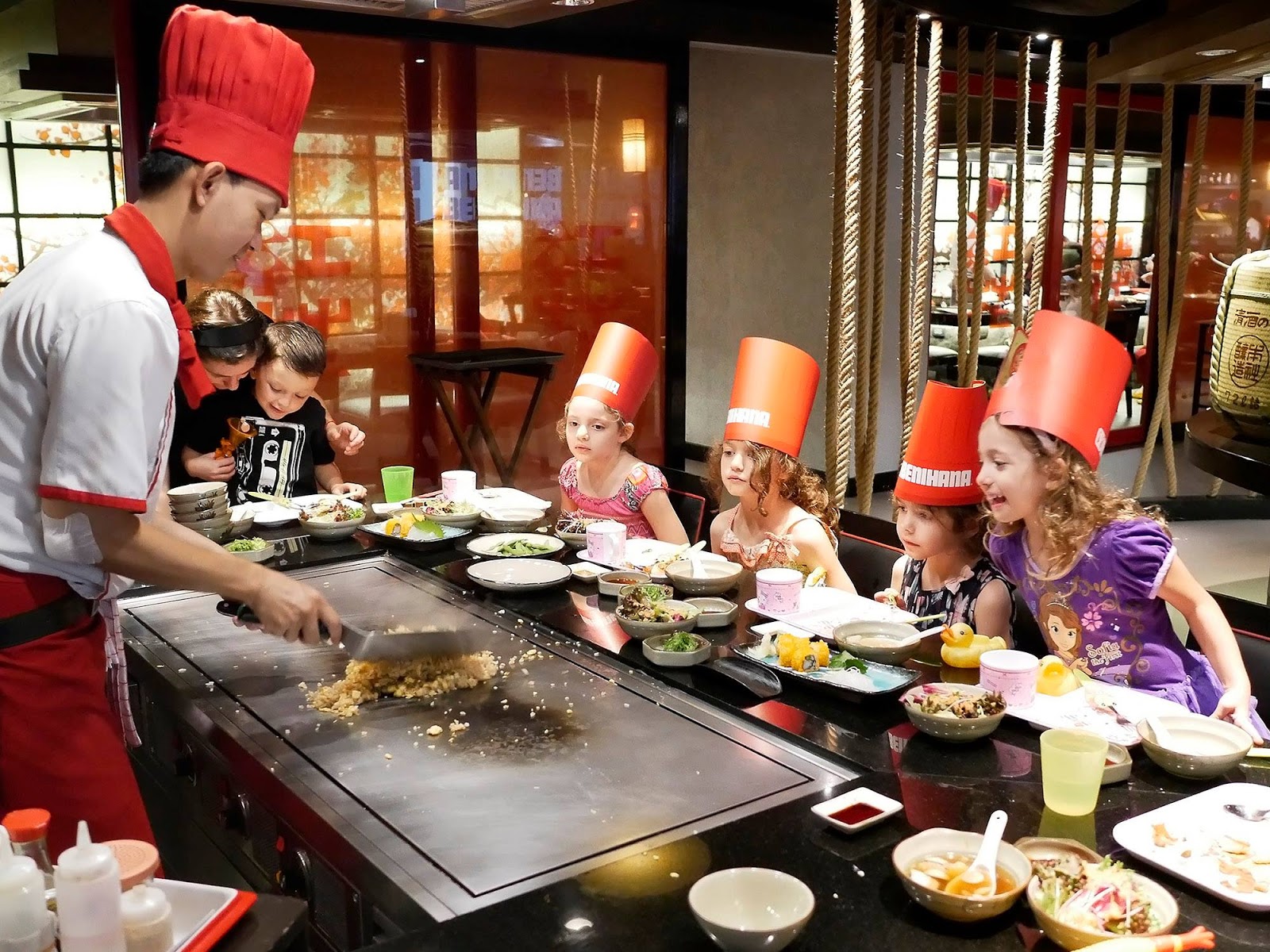 Safflower at the Atrium of Grand Mercure Bangkok