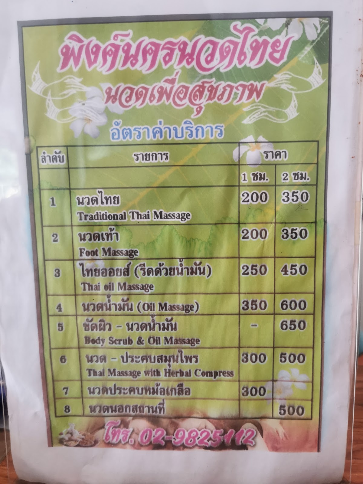 Pingnakorn Thai Traditional Massage