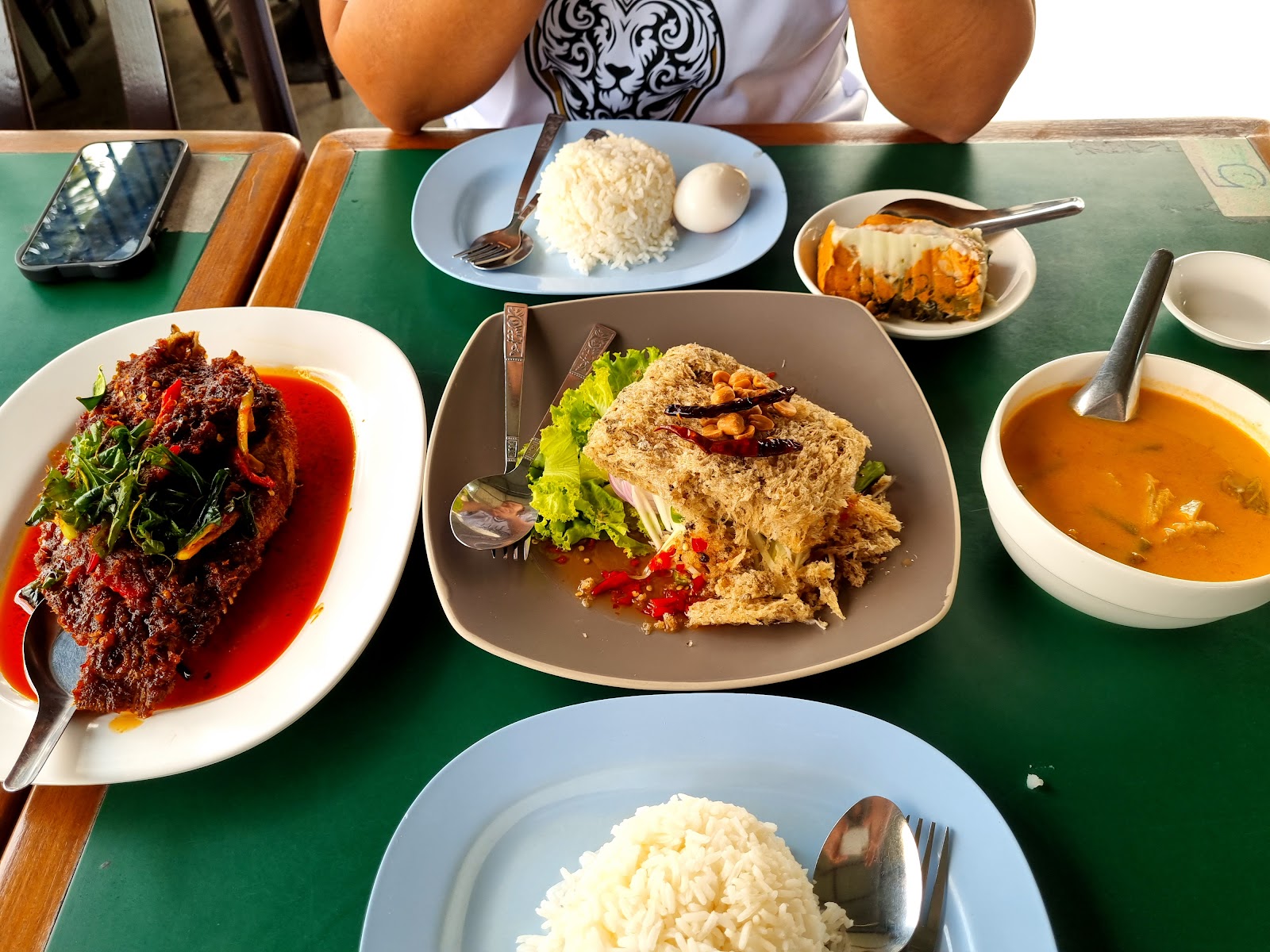 Salina along the highway