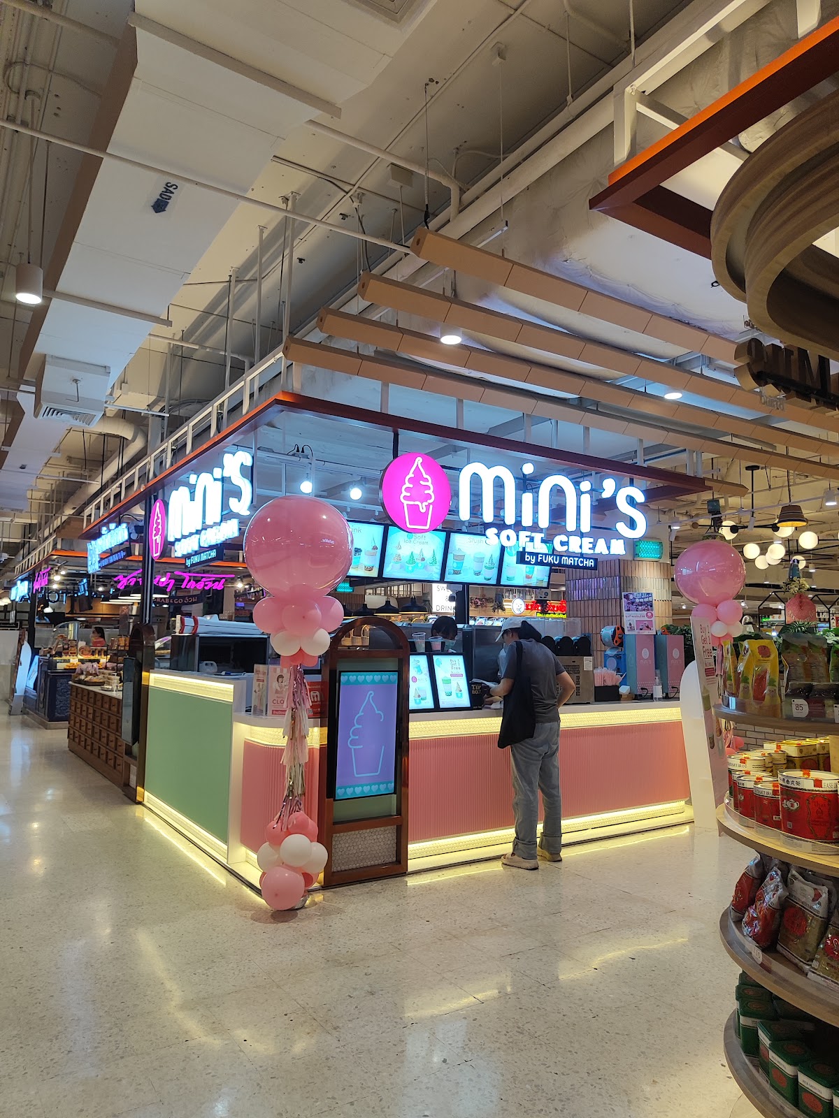 Mini soft serve ice cream