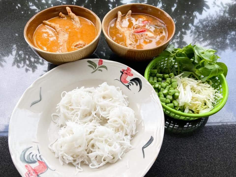 Ang N’uan Restaurant, Khanom Jean Yaya, made-to-order food